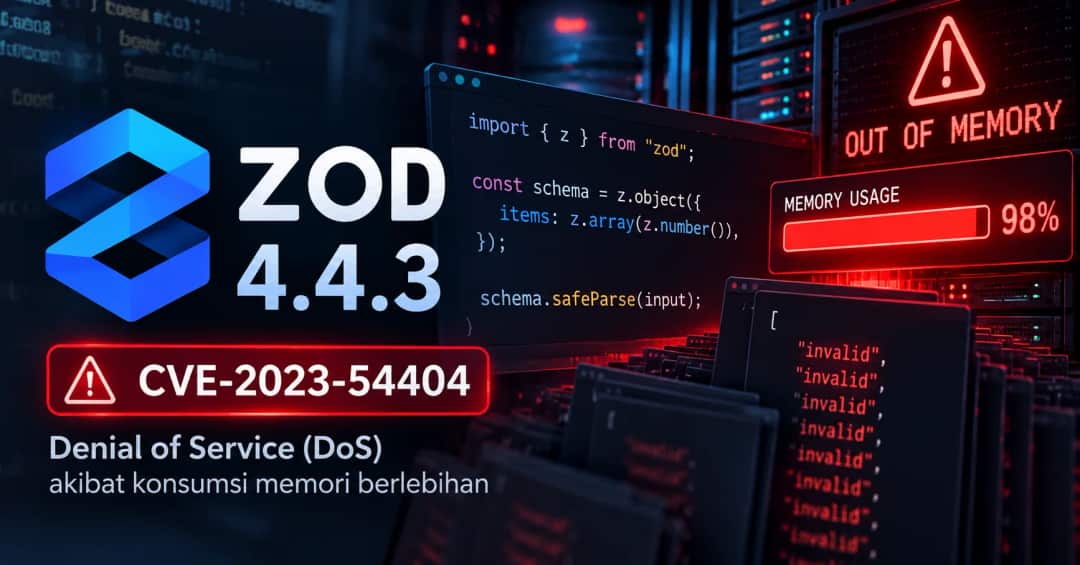Celah Keamanan Zod 4.4.3: Ancaman Denial of Service dan Cara Mengatasinya